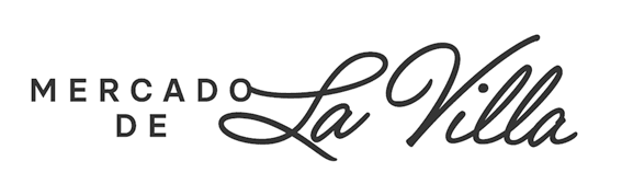 Logo minimalista moderno Mercado de la Villa